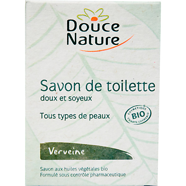 douce nature - savon de toilette - verveine