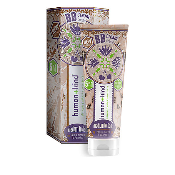 human+kind - soins complet bb creme - teinte legere et moyenne