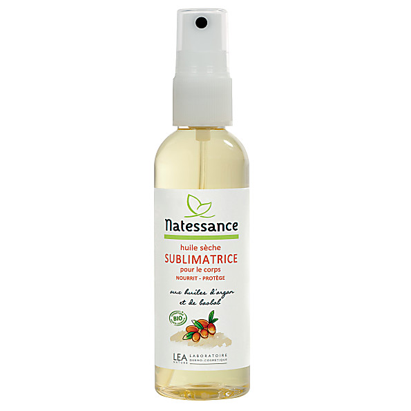 natessance - huile seche sublimatrice pour le corps attestee esr
