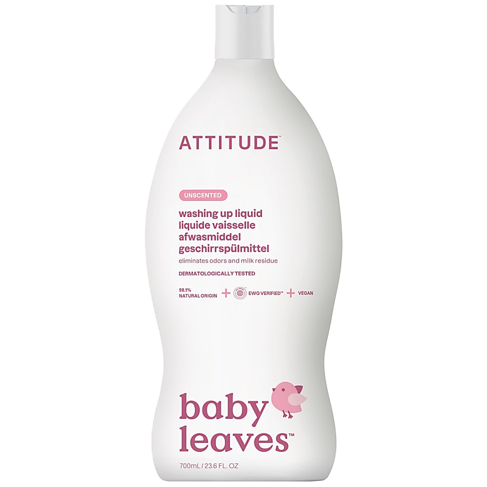 Attitude Liquide Vaisselle pour Bebe - Sans Parfum