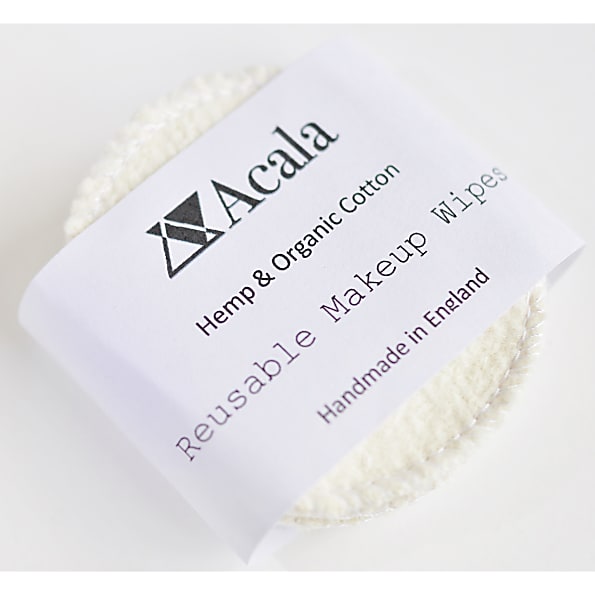 Acala Lingettes de Maquillage Biologiques Reutilisable en Coton Cha...