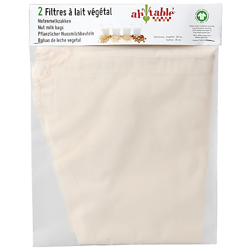 AH! Table! Sac à Lait de Noix en Coton Bio