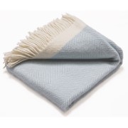 Atlantic Blankets Couverture de Laine - Bleue Claire (130 x 200cm)