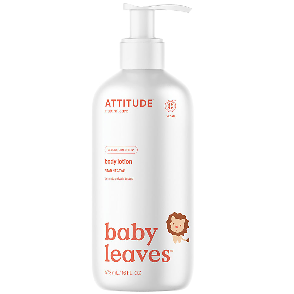 Attitude Baby Leaves Lait Corporel Naturel - Nectar de Poire