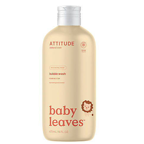 Attitude Baby Leaves Bain moussant - Nectar de Poire