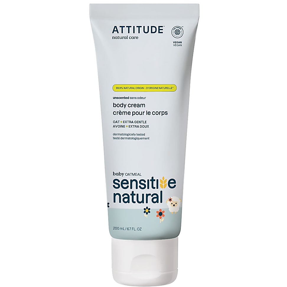 Attitude Oatmeal Sensitive Natural Baby Care Creme Apaisante Ultra ...