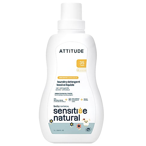 Attitude Oatmeal Sensitive Natural Baby Care Lessive Liquide