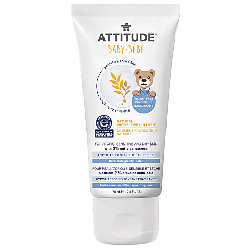 Attitude Oatmeal Sensitive Natural Baby Care Onguent Hydratant