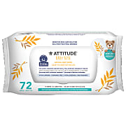 Attitude Oatmeal Sensitive Natural Baby Care Lingettes Bébé