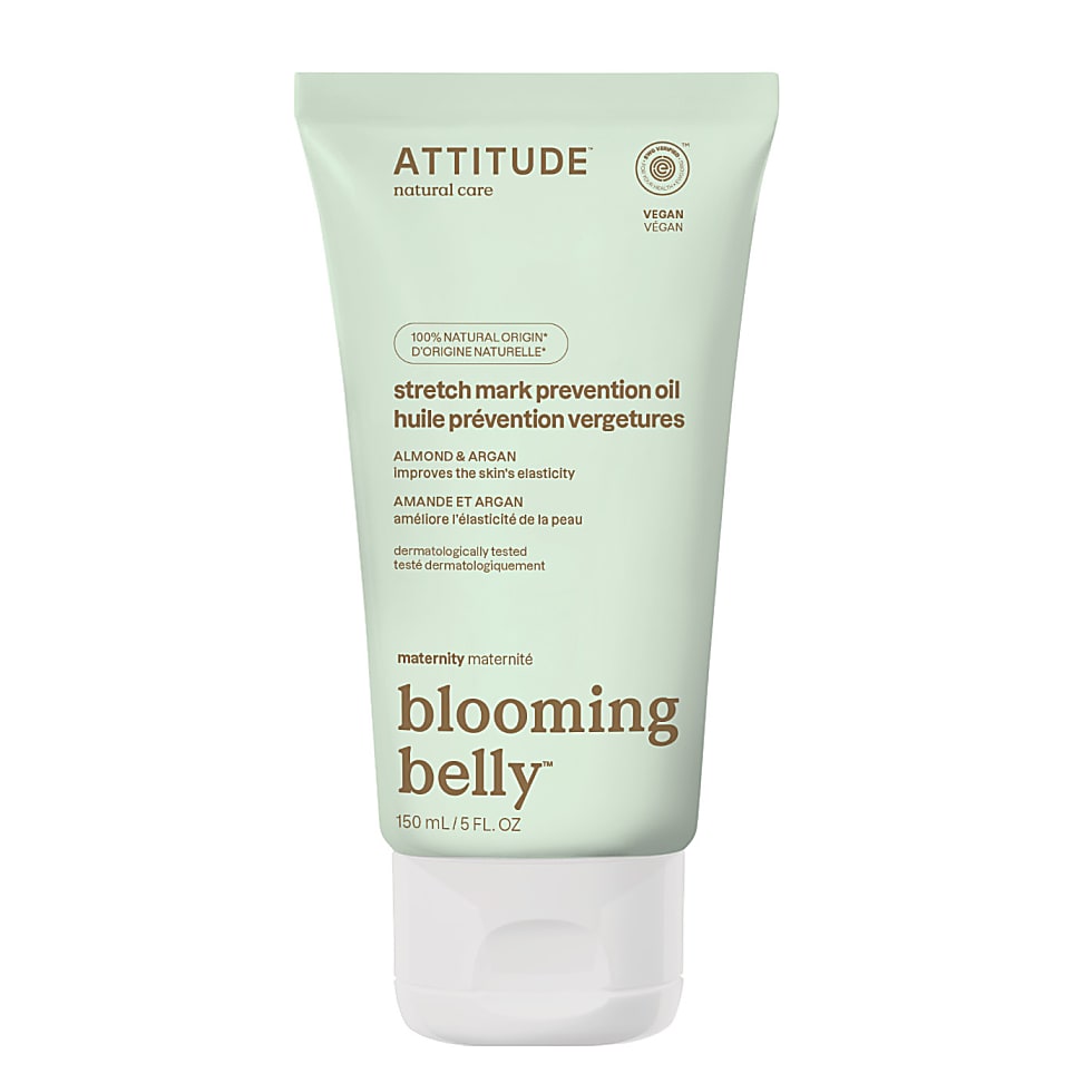 Attitude Blooming Belly Huile-Élasticite Amande & Argan