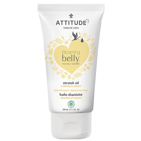 Attitude Blooming Belly Huile-Élasticité Amande & Argan