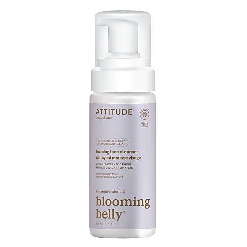 Attitude Blooming Belly Nettoyant Mousse Visage Argan