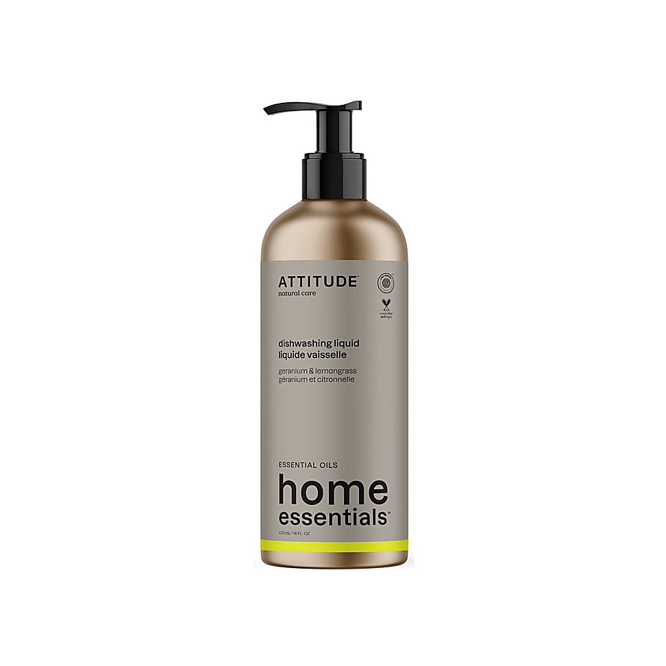 Attitude Liquide Vaisselle Geranium & Citronnelle