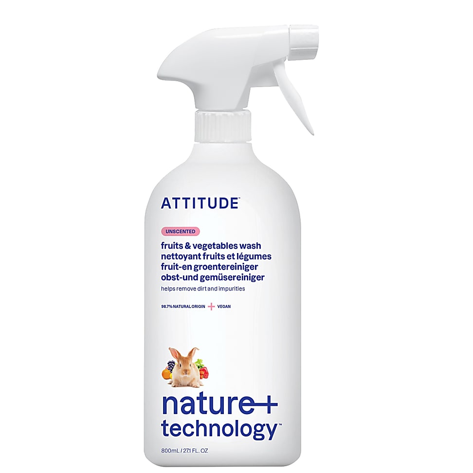 Attitude Nettoyant Fruits & Legumes (sans fragrance)