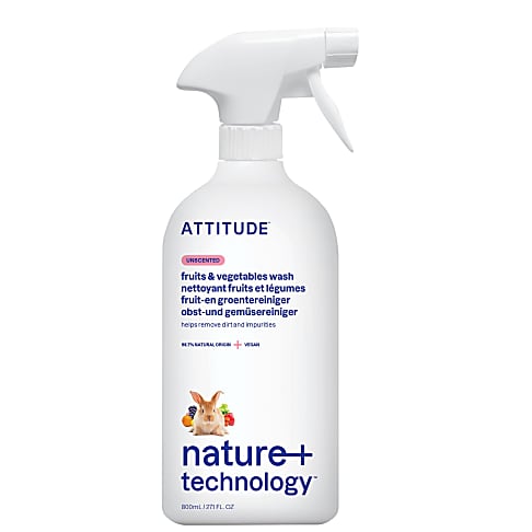 Attitude Nettoyant Fruits & Légumes (sans fragrance)