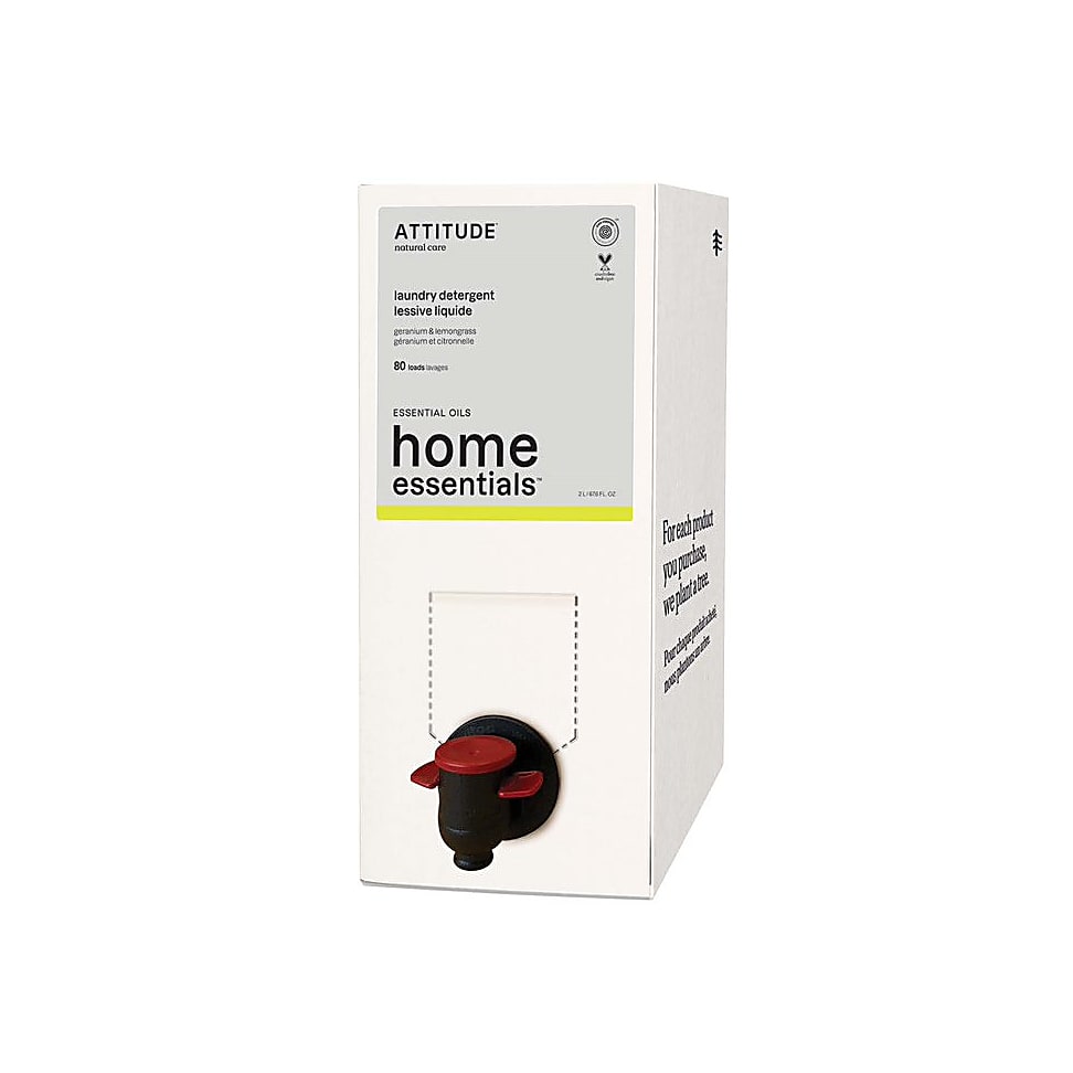 Attitude Lessive Liquide Geranium & Citronnelle Recharge