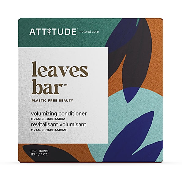 Attitude Leaves Bar Apres-Shampooing Volumisant Orange Cardamome