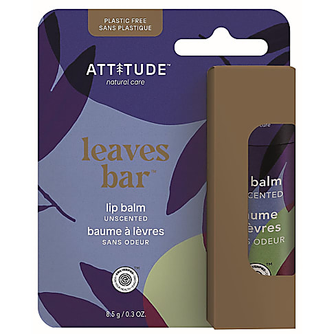 Attitude Leaves Bar Baume à Lèvres Sans Odeur