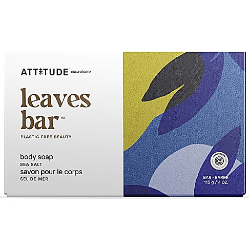 Attitude Leaves Bar Savon pour le Corps Sel de Mer