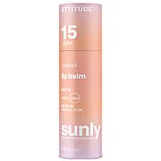 Attitude Sunly Baume à Lèvres Sans Plastique Noix de Coco FPS 15