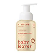 Attitude Baby Leaves 2-en-1 Nettoyant Moussant Cheveux & Corps - Nectar de Poire