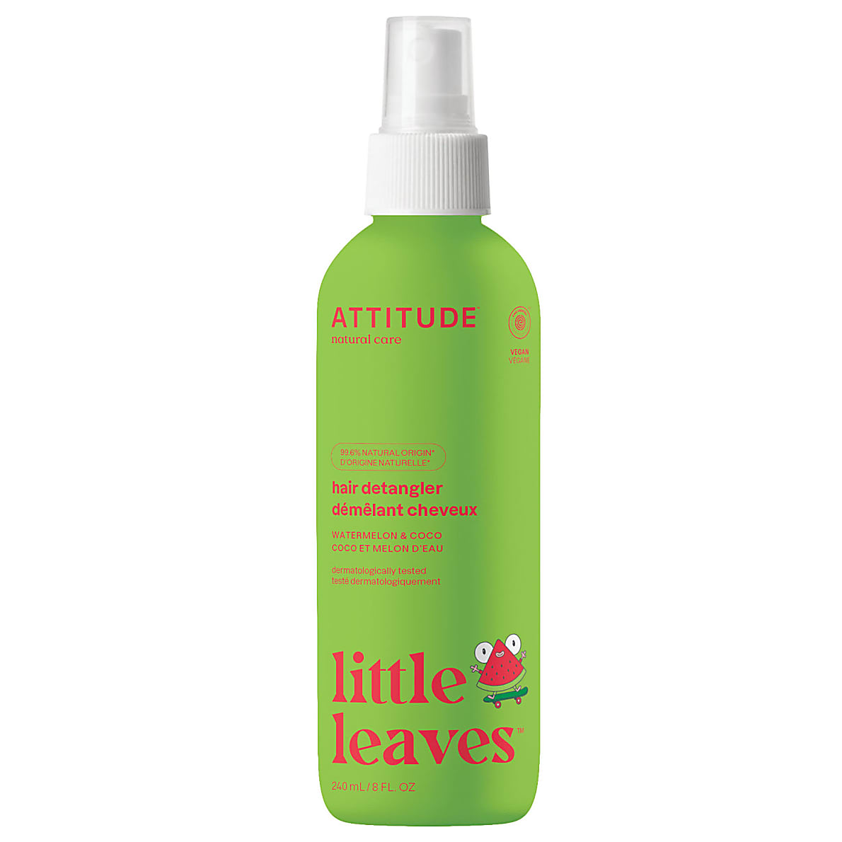 Attitude Little Leaves Dmlant Cheveux - Melon d'Eau & Coco