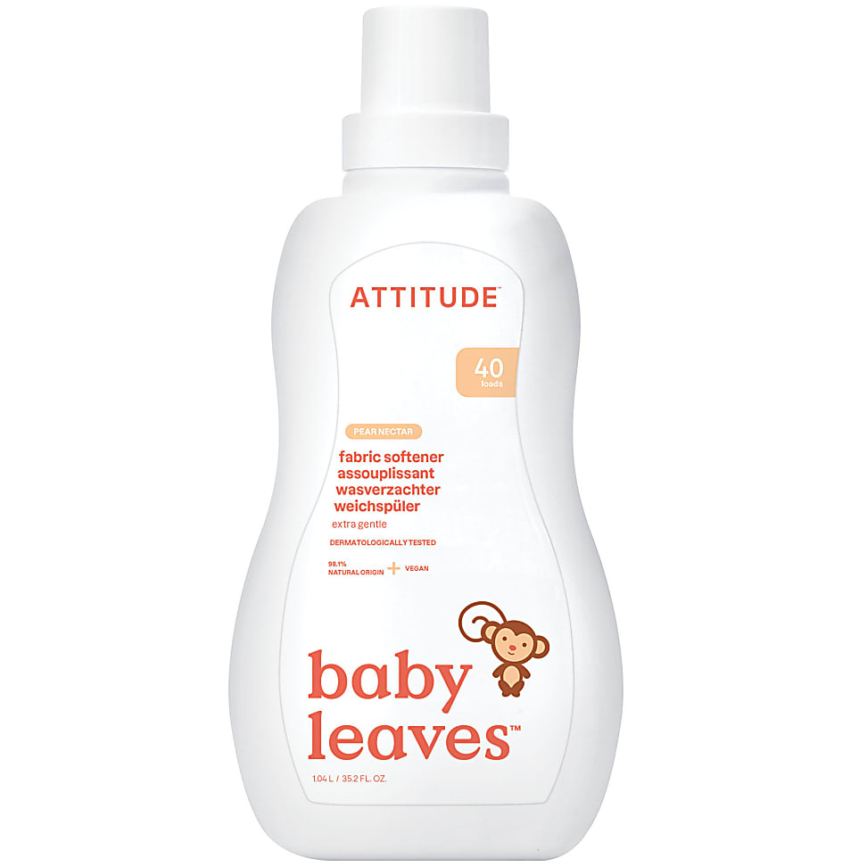 Attitude Little Ones Assouplissant Pour Bebe Nectar De Poire 40 Lavages
