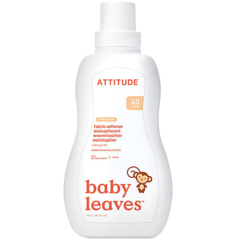 Attitude Little Ones Assouplissant pour Bébé - Nectar de poire (40 lavages)