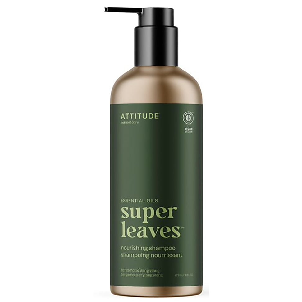 Attitude Super Leaves Essentials Shampooing Nourrissant Bergamote &...