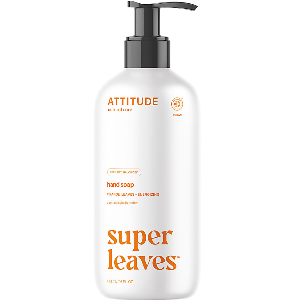 Attitude Super Leaves Savon Mains Naturel - Feuilles d'Oranger