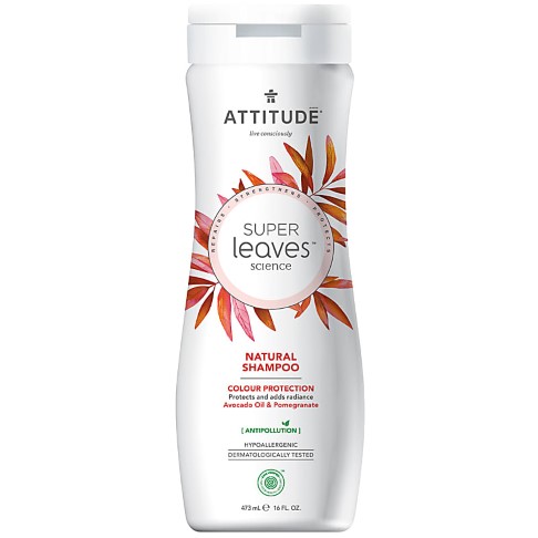 Attitude Super Leaves Shampooing Naturel - Protection Couleur