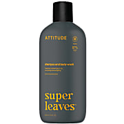 Attitude Super Leaves Shampooing & Gel Douche 2-en-1 - Sport