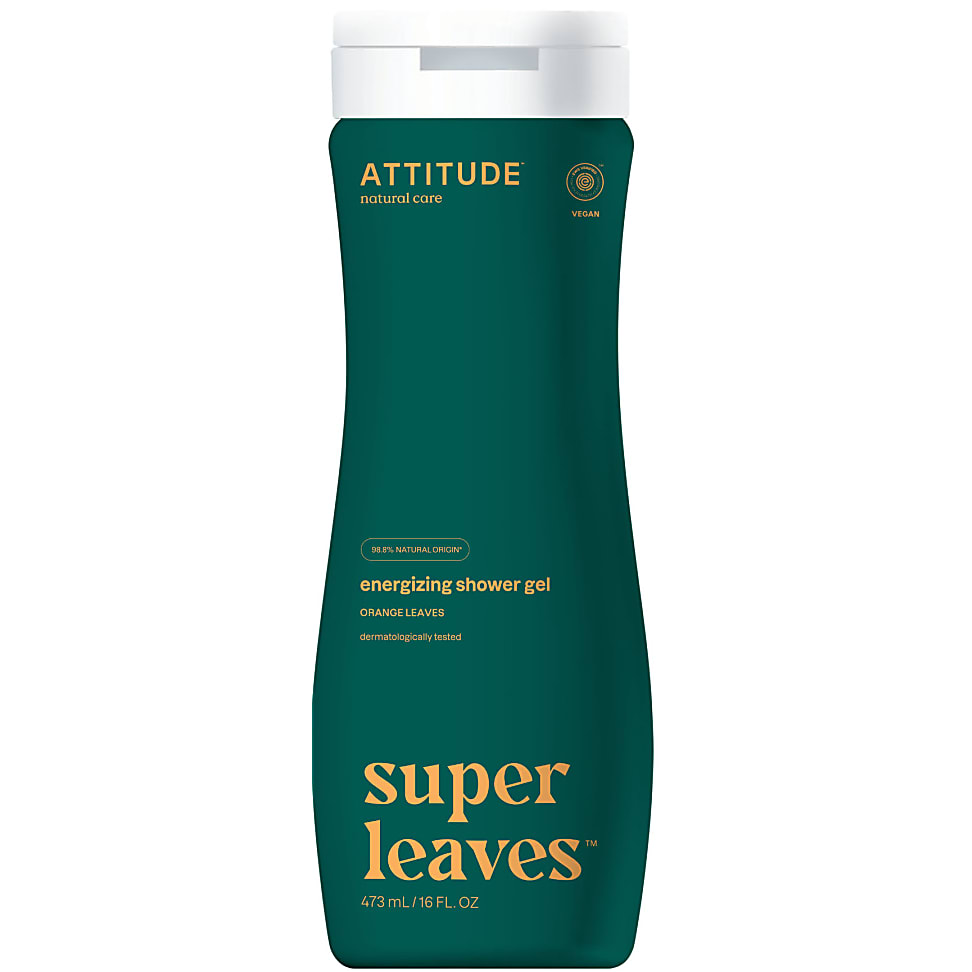 Attitude Super Leaves Gel Douche Naturel - Énergisant