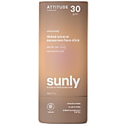 Attitude Sunly Bâton Teinté pour le Visage Sans Parfum FPS 30