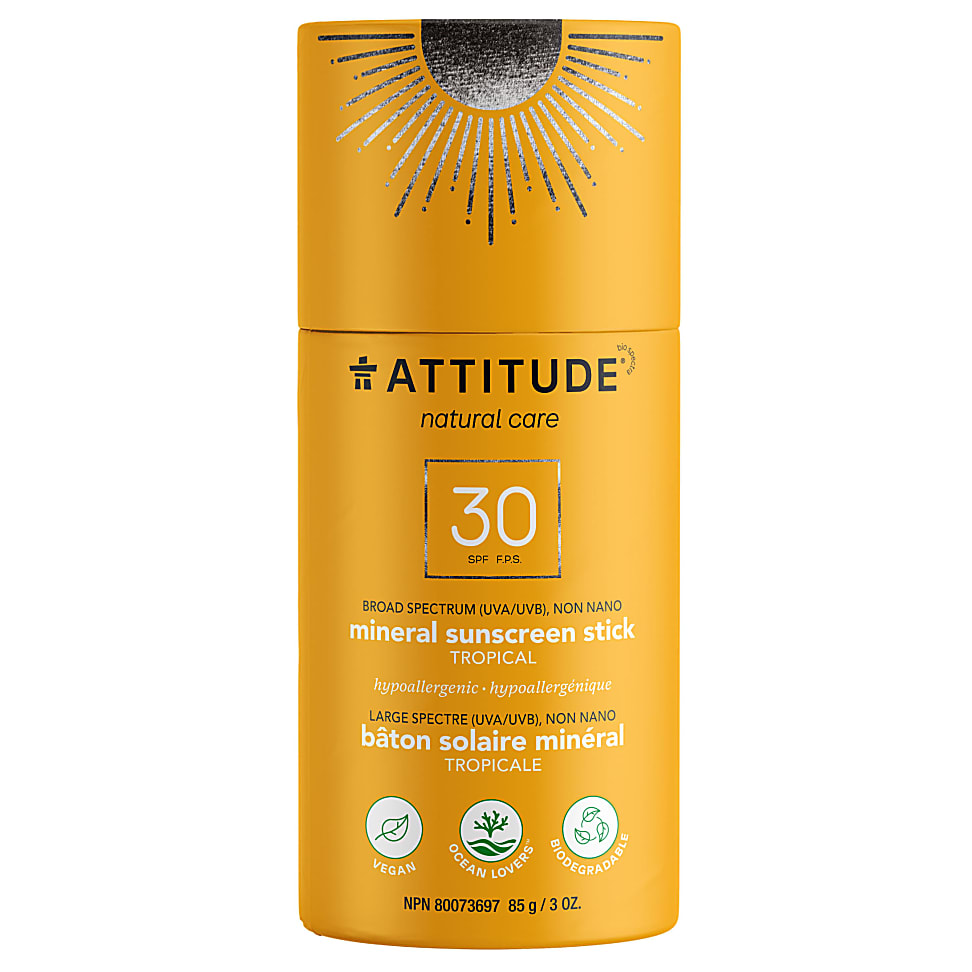 Attitude Bâton Solaire Mineral Tropicale - FPS 30