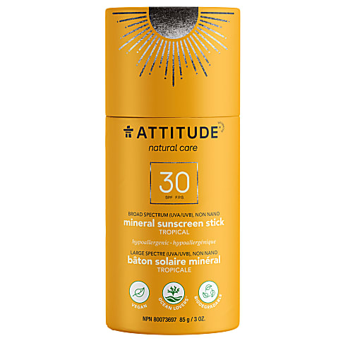Attitude Bâton Solaire Minéral Tropicale - FPS 30