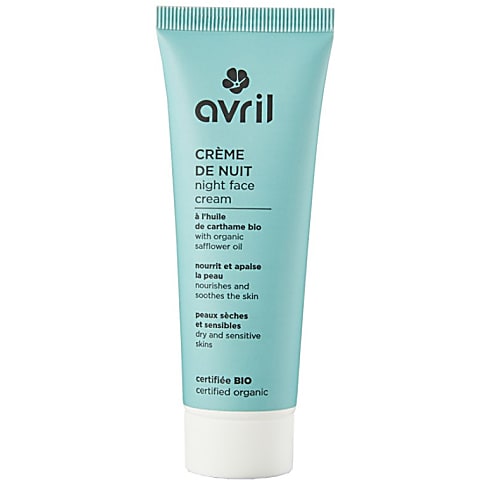 Avril Crème De Nuit Peaux Sèches Et Sensibles