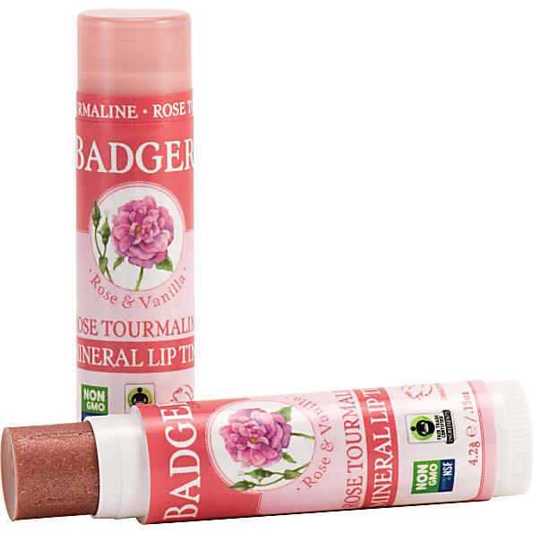 Badger Balm - Baume à Levres Teinte (Rose-Tourmaline)