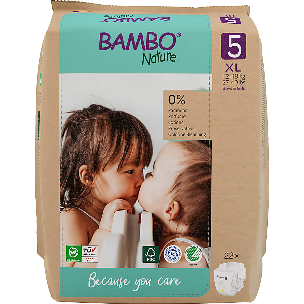 Bambo Nature Couches Jetables - Junior - Taille 5 (27 couches)