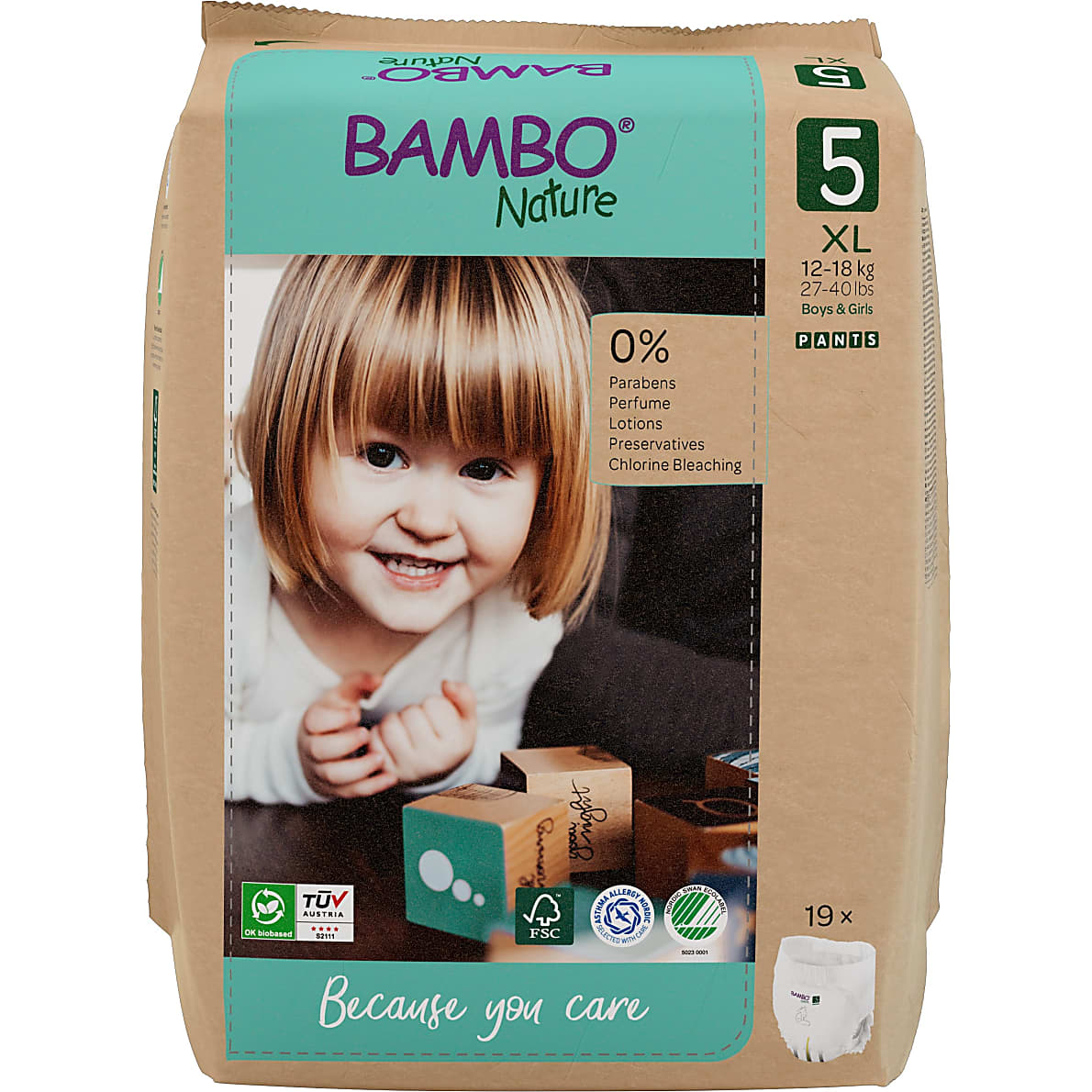 Bambo Nature Culotte d'apprentissage Taille 6 (18kg+) - BAMBO NATU