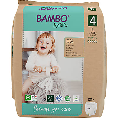 Bambo Nature Culottes d'Apprentissage Taille 4 (Paquet de 20)