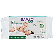 Bambo Nature Lingettes 100% Biodégradables (50pc)