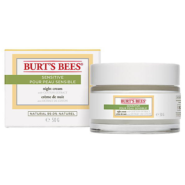 Burt's Bees - Creme de Nuit - Gamme Sensitive