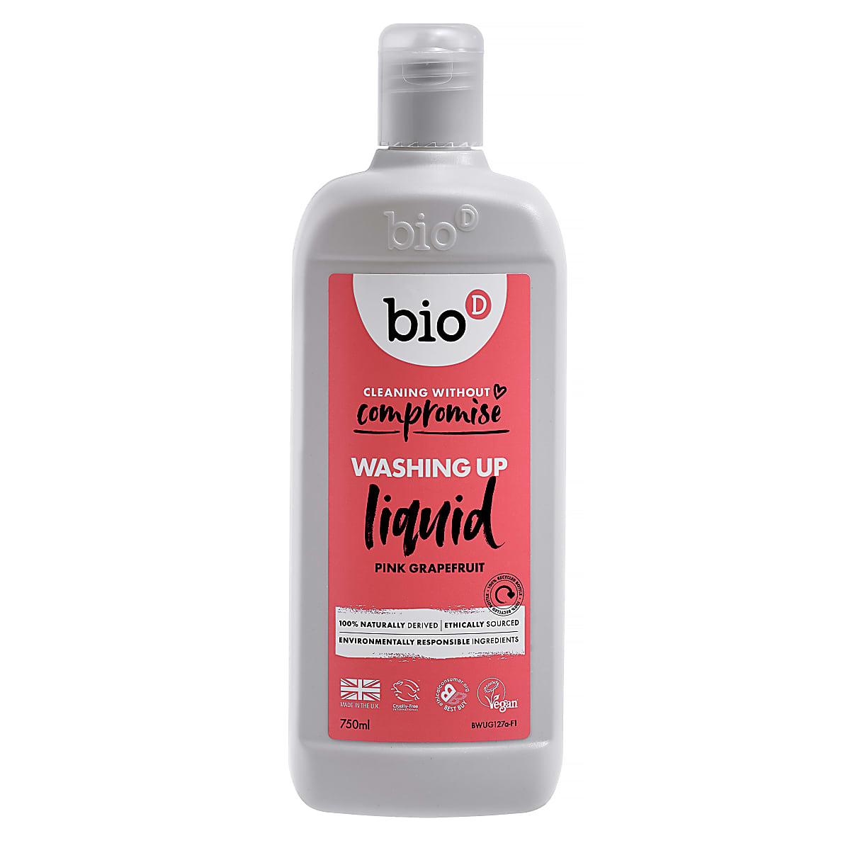 Bio-D Liquide Vaisselle au Pamplemousse Rose I Big Green Smile