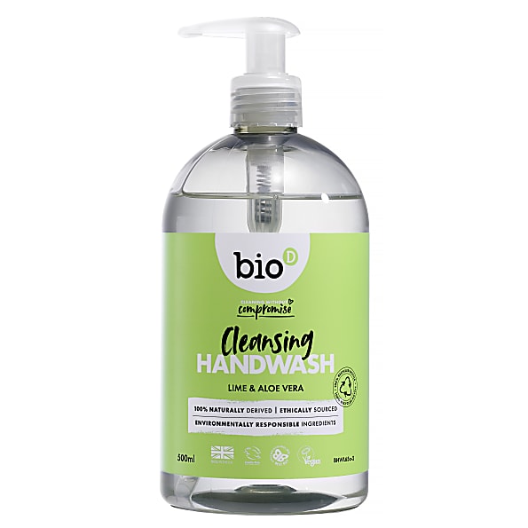 Bio-D Savon Mains Antibacterien Citron Vert & Aloe Vera (Lime & Alo...