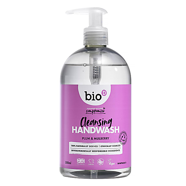 Bio-D Savon Mains Antibacterien Prune & Mûre
