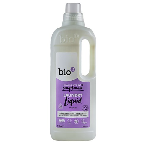 Bio-D Lessive Liquide Concentrée à la Lavande 1L