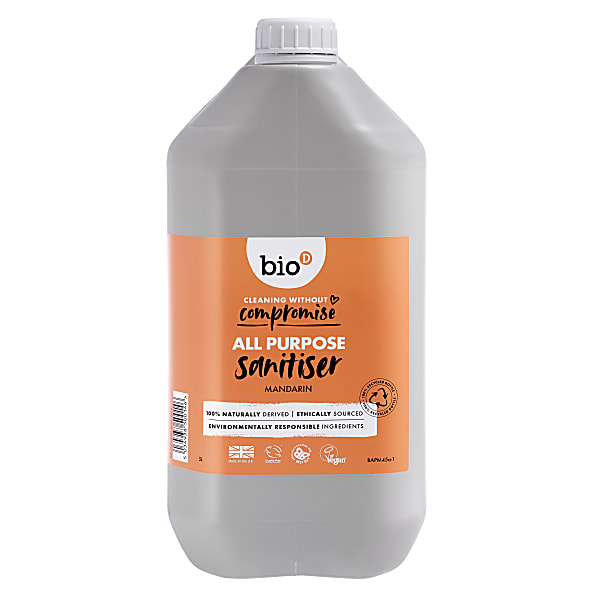 Bio-D Spray Desinfectant Universel au Mandarin Recharge 5L