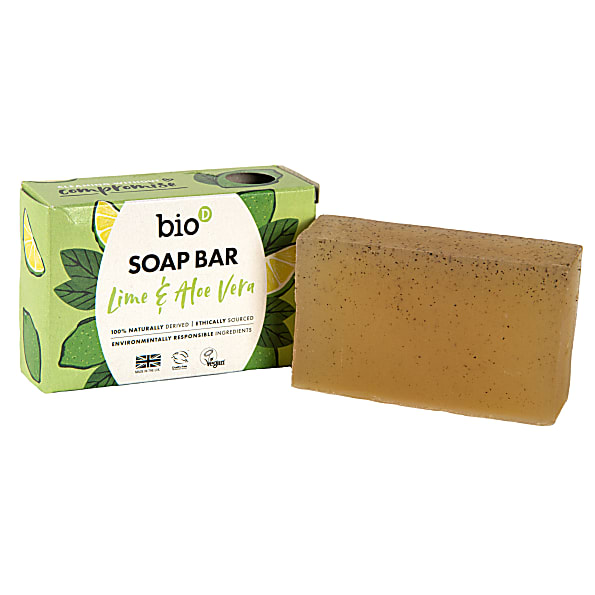 Bio-D Savon Solide aux Citron Vert & Aloe Vera