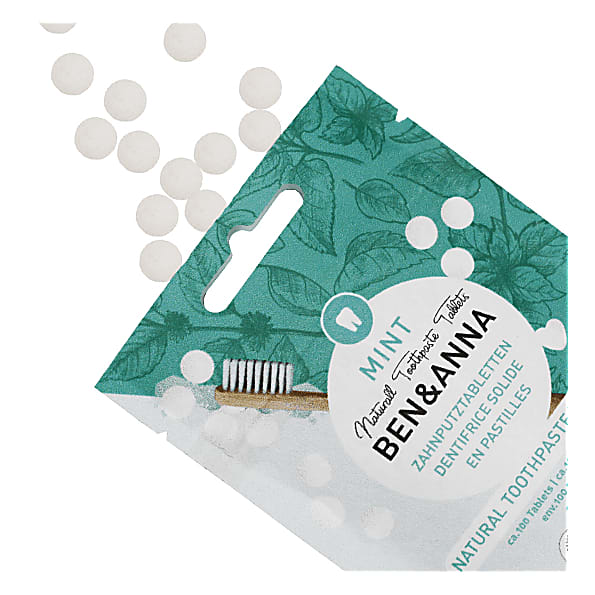 Ben & Anna Dentifrice en Pastilles (sans fluor)